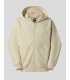 SUDADERA THE NORTH FACE ESSENTIAL OVERSIZE FULL ZIP HOODIE  DESERT STONE