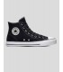 ZAPATILLAS CONVERSE CTAS PRO HI SUEDE  BLACK-BLACK-WHITE