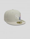 GORRA NEW ERA NY YANKEES MLB FLORAL 59FIFTY  STONE WHITE