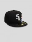 GORRA NEW ERA CHICAGO WHITE SOX MLB FLORAL 59FIFTY  BLACK-WHITE