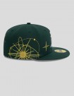 GORRA NEW ERA OAKLAND ATHLETICS MLB ZODIAC 59FIFTY  GREEN