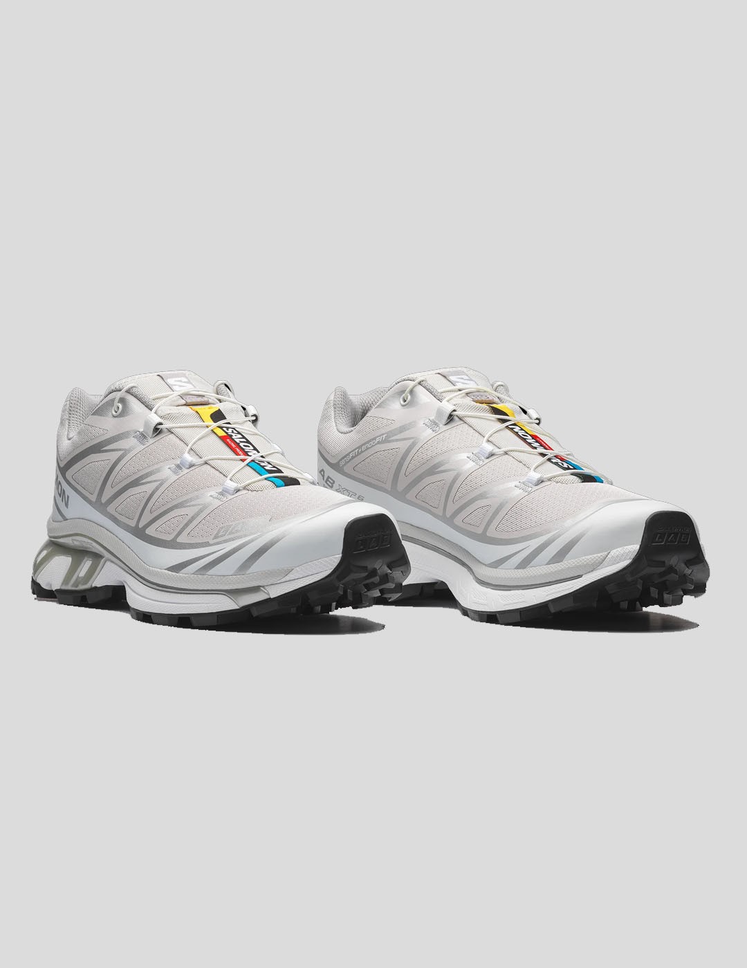 ZAPATILLAS SALOMON XT-6   LUNAR ROCK-SILVER-WHITE