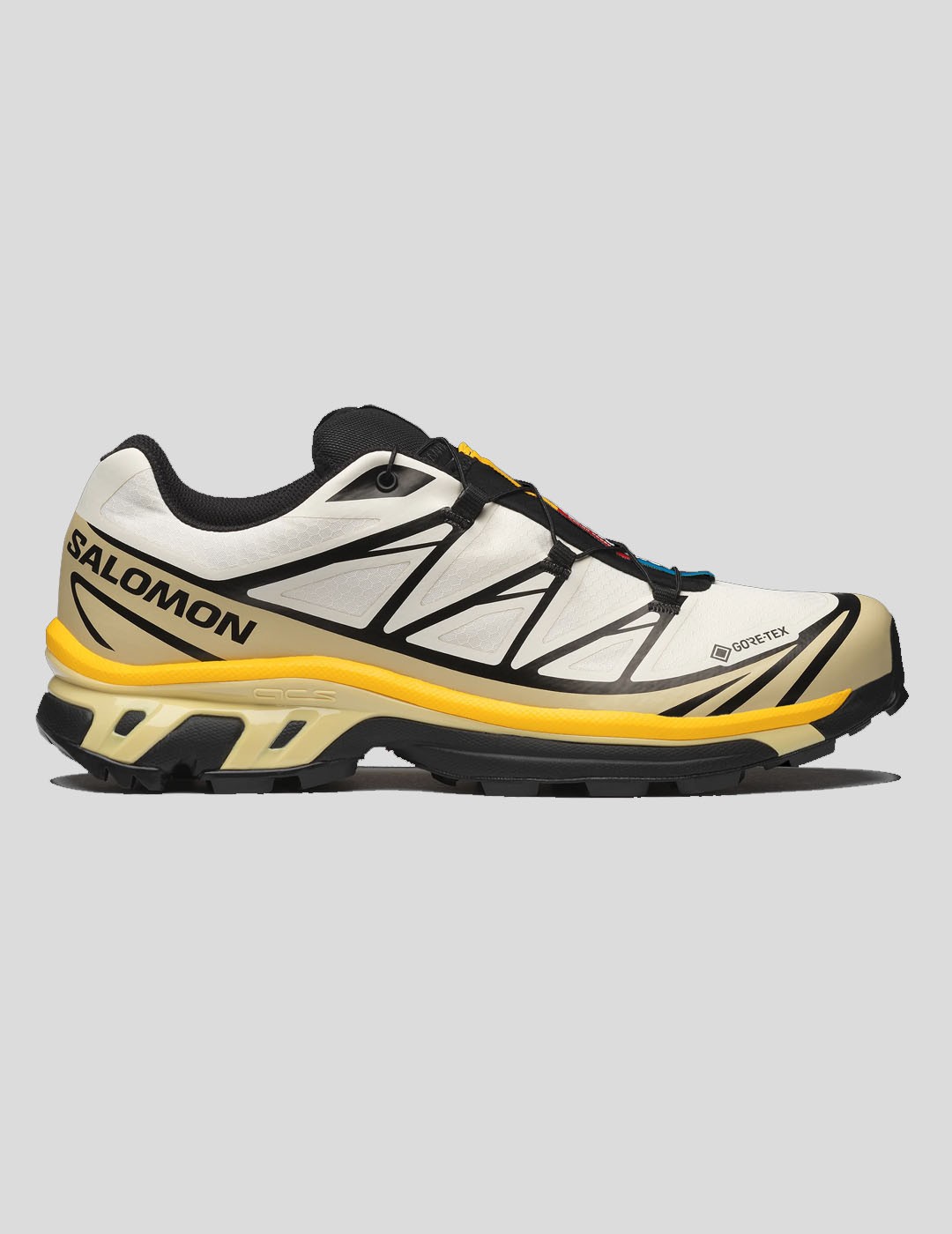 ZAPATILLAS SALOMON XT-6  GORETEX VANILA-BOG-SHADOW