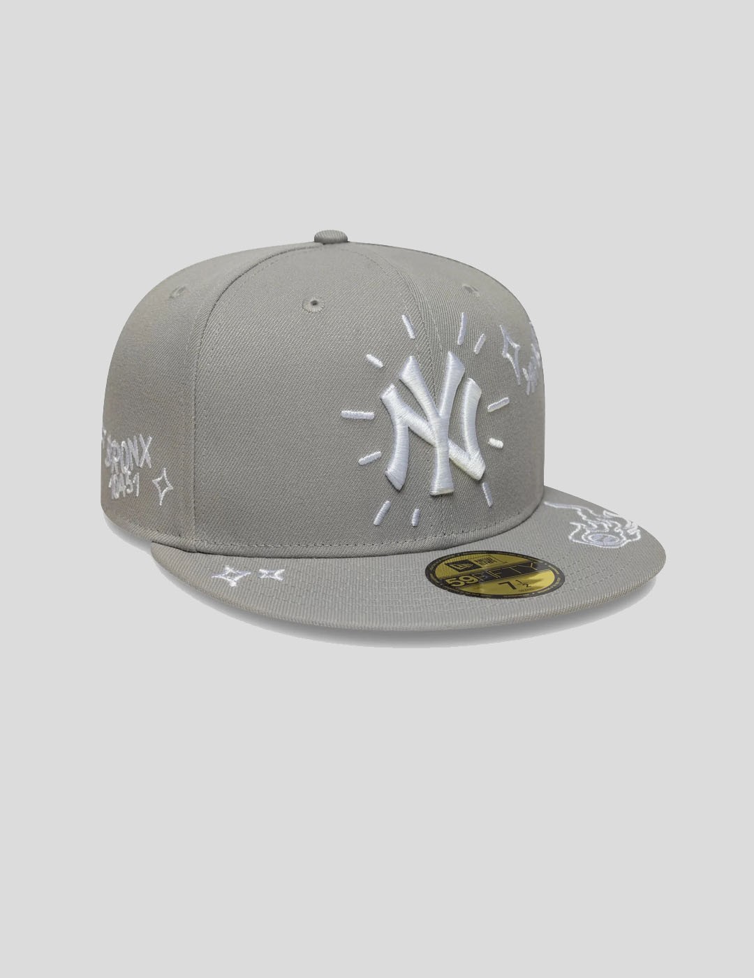 GORRA NEW ERA NY YANKEES MLB SCRIBBLE 59FIFTY  GREY