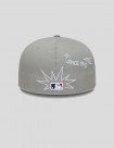 GORRA NEW ERA NY YANKEES MLB SCRIBBLE 59FIFTY  GREY