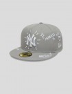 GORRA NEW ERA NY YANKEES MLB SCRIBBLE 59FIFTY  GREY