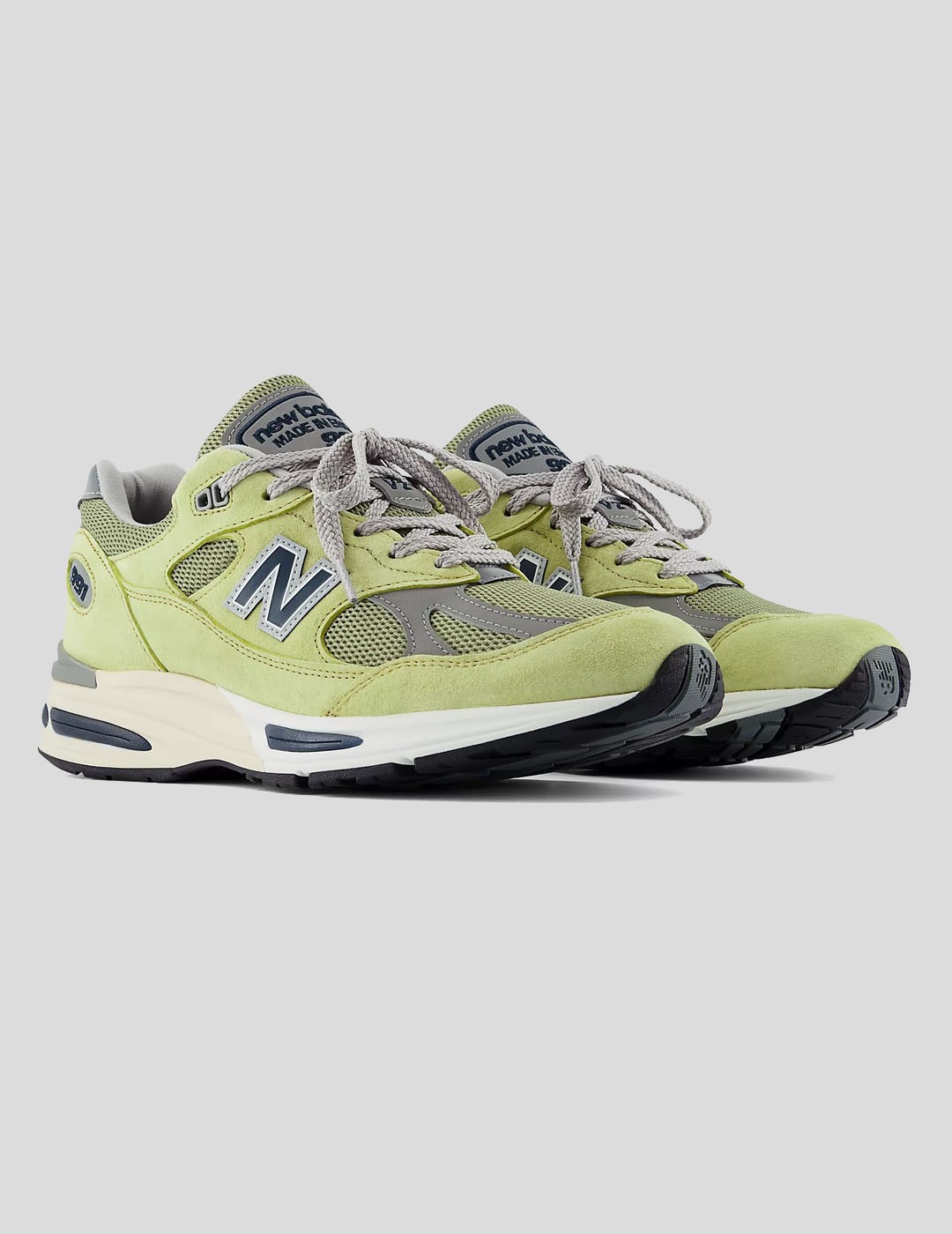 ZAPATILLAS NEW BALANCE 991 V2 "MADE IN UK"  GREEN BANANA-MOSS-MOON MINT