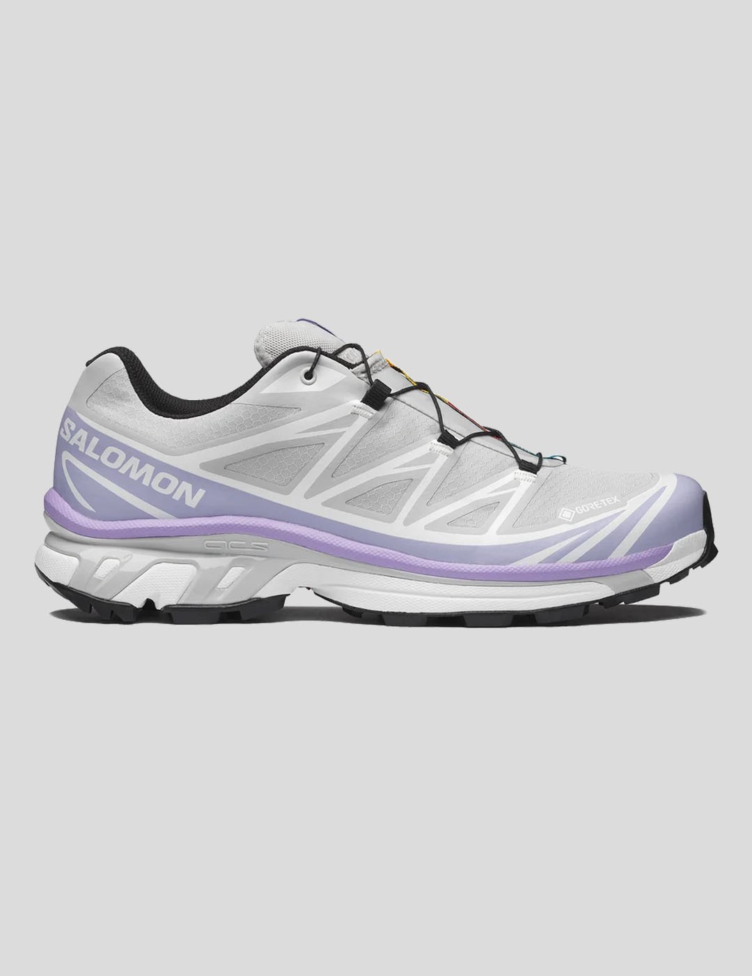 ZAPATILLAS SALOMON XT-6  GORETEX GRAY VIOLET-COSMIC SKY-WHITE