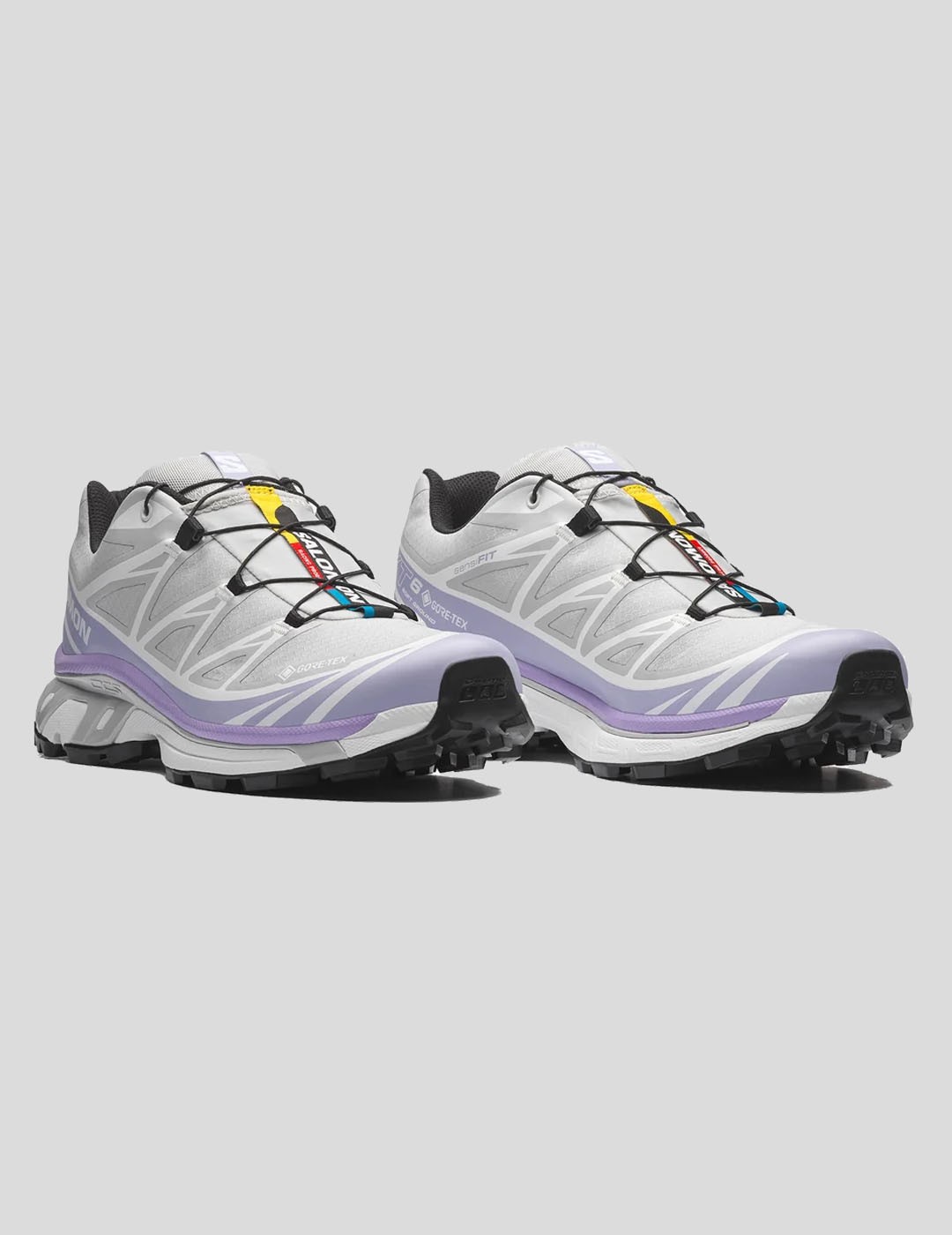 ZAPATILLAS SALOMON XT-6  GORETEX GRAY VIOLET-COSMIC SKY-WHITE