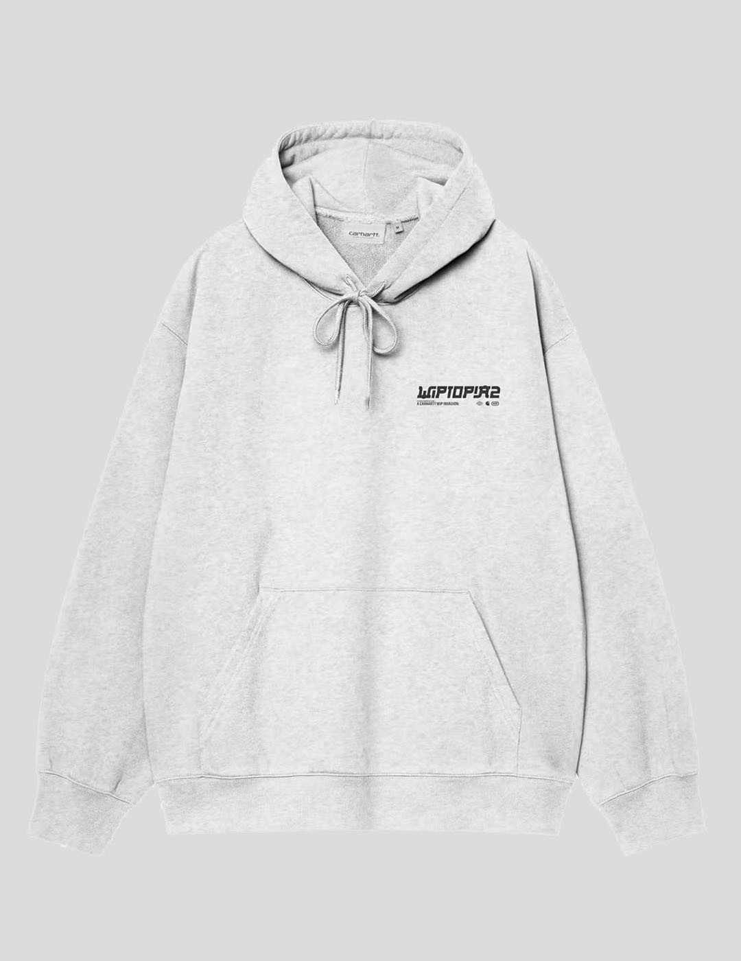 SUDADERA CARHARTT WIP  HOODED WIPTOPIA II   ASH HEATHER