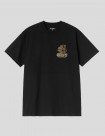 CAMISETA CARHARTT WIP  HOT RAT TEE  BLACK