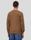 CAMISETA CARHARTT WIP  POCKET LS TEE   HAMILTON BROWN 