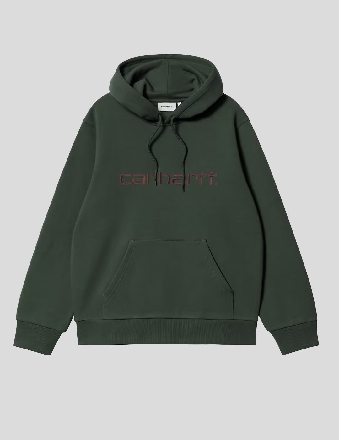 SUDADERA CARHARTT WIP  HOODED CARHARTT SWEATSHIRT  DARL SCARAB-PALISANDER