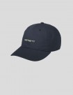 GORRA CARHARTT WIP  CANVAS SCRIPT CAP   DEEP NIGHT