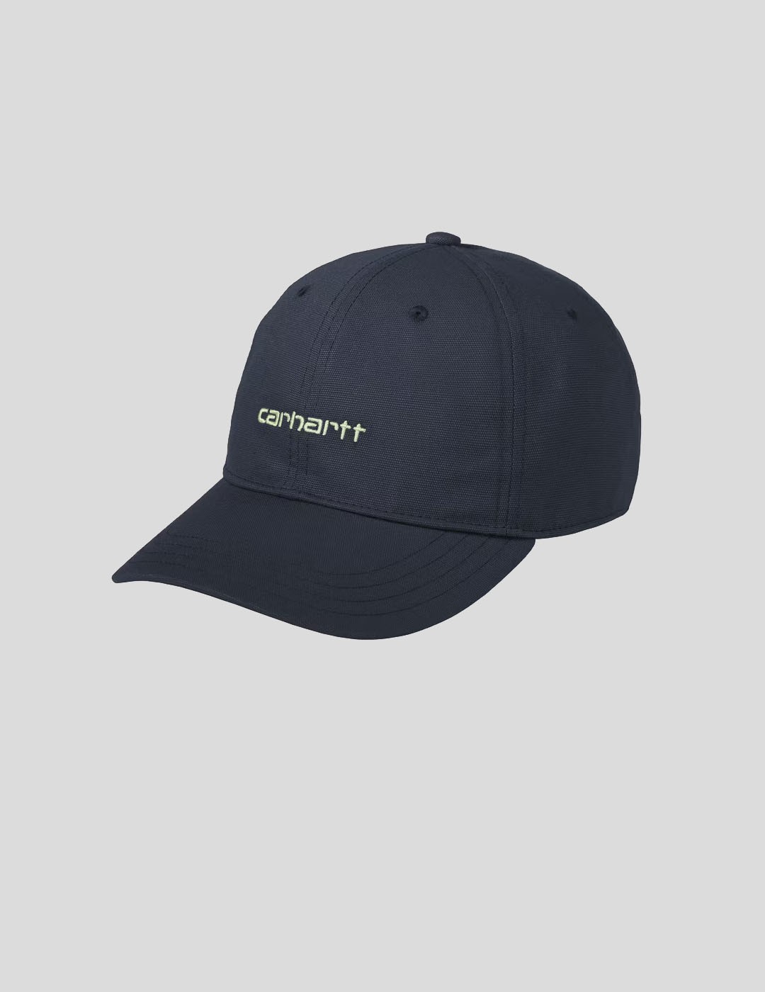 GORRA CARHARTT WIP  CANVAS SCRIPT CAP   DEEP NIGHT