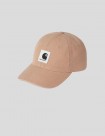 GORRA CARHARTT WIP  CANVAS CAP   DUSTY H BROWN