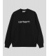 SUDADERA CARHARTT WIP  CARHARTT SWEAT  BLACK-WHITE