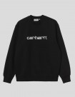 SUDADERA CARHARTT WIP  CARHARTT SWEAT  BLACK-WHITE