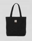 MOCHILA CARHARTT WIP  CANVAS GRAPHIC TOTE  WIPTOPIA 2 BLACK