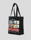 MOCHILA CARHARTT WIP  CANVAS GRAPHIC TOTE  WIPTOPIA 2 BLACK