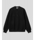 SUDADERA CARHARTT WIP  CARHARTT SWEAT  BLACK-BLACK