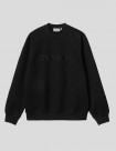 SUDADERA CARHARTT WIP  CARHARTT SWEAT  BLACK-BLACK