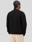 SUDADERA CARHARTT WIP  CARHARTT SWEAT  BLACK-BLACK