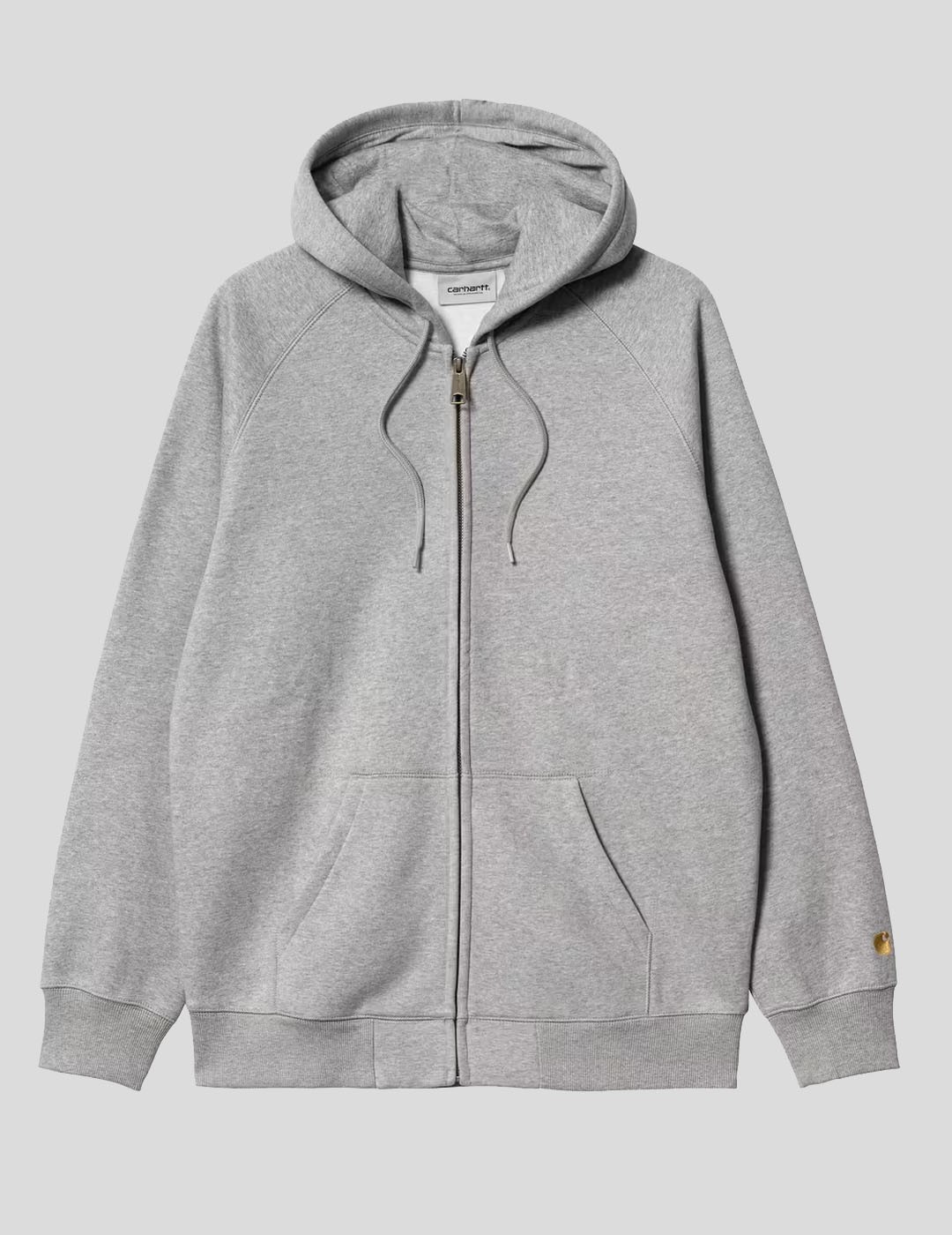 SUDADERA CARHARTT WIP  HOODED CHASE JACKET  GREY HEATHER