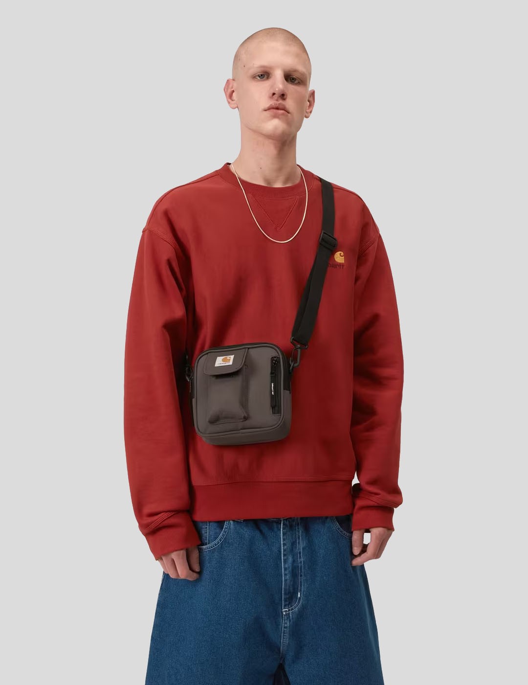 RIÑONERA CARHARTT WIP  ESSENTIALS BAG SMALL   SHALE