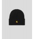 GORRO CARHARTT WIP  CHASE BEANIE  BLACK-GOLD