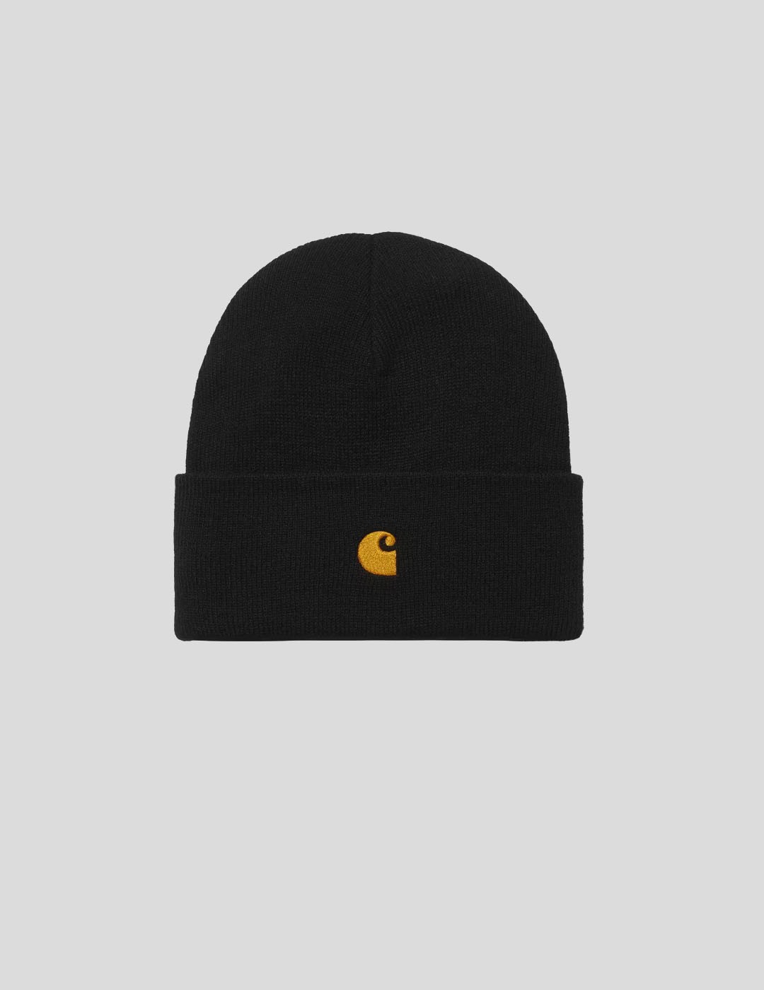 GORRO CARHARTT WIP  CHASE BEANIE  BLACK-GOLD