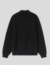 CAMISETA CARHARTT WIP  LS MILES POLO   BLACK