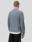 CAMISETA CARHARTT WIP  LS MILES POLO   SHADY BLUE