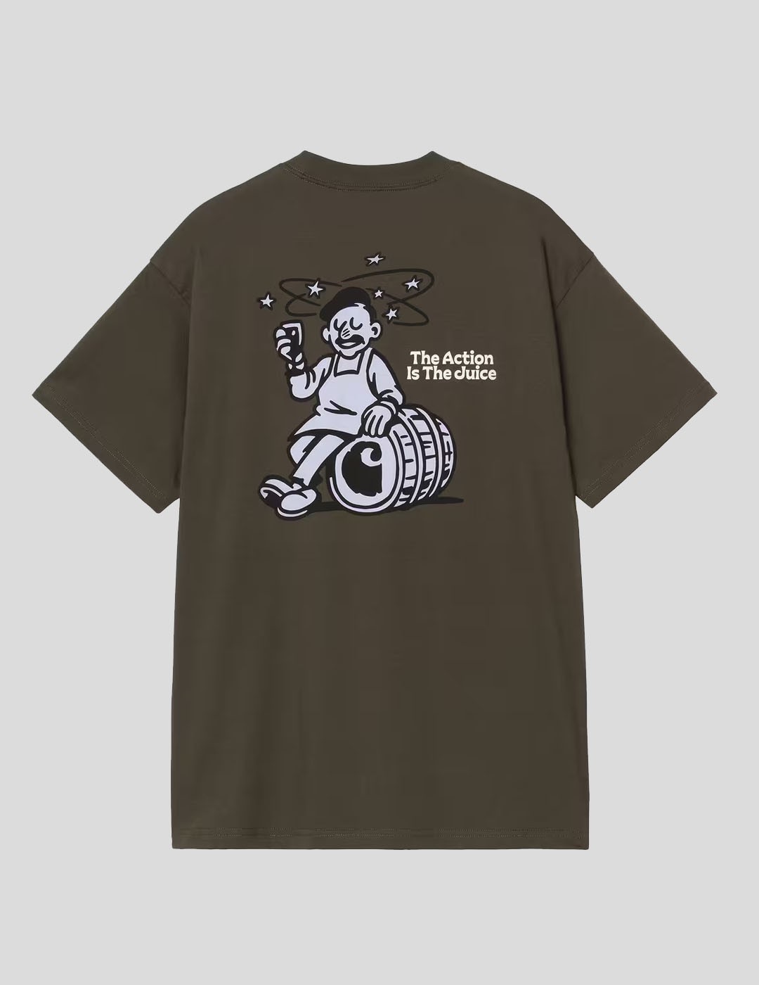 CAMISETA CARHARTT WIP  GRAPE PICKER TEE   CYPRESS 