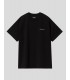 CAMISETA CARHARTT WIP  SCRIPT EMBROIDERY TEE   BLACK-WHITE