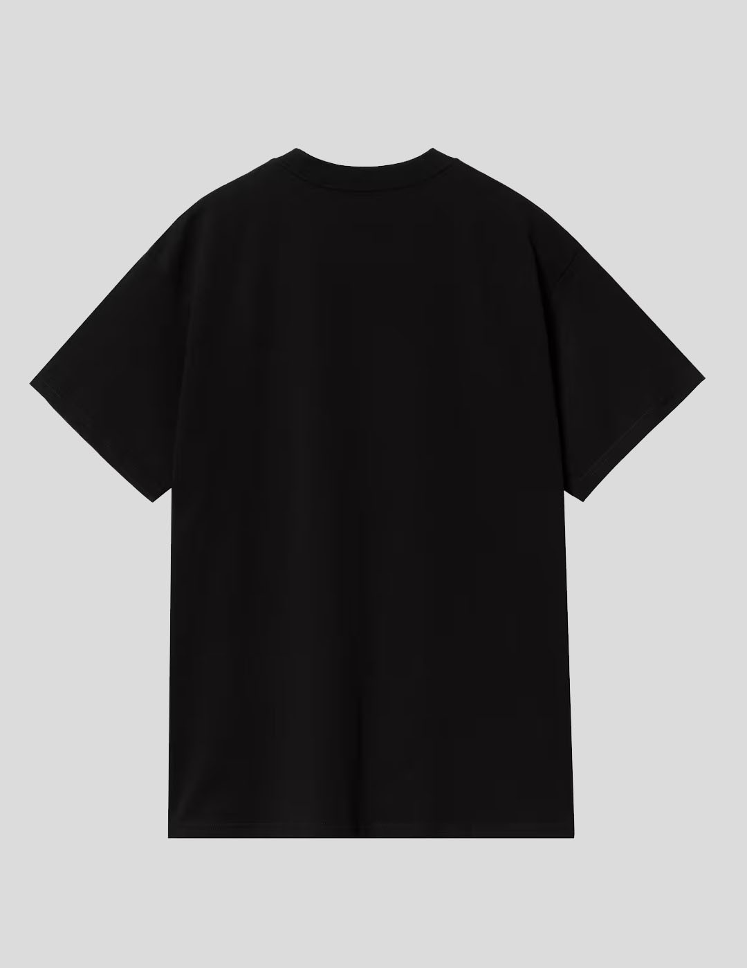 CAMISETA CARHARTT WIP  SCRIPT EMBROIDERY TEE   BLACK-WHITE