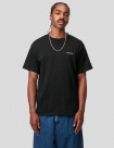 CAMISETA CARHARTT WIP  SCRIPT EMBROIDERY TEE   BLACK-WHITE
