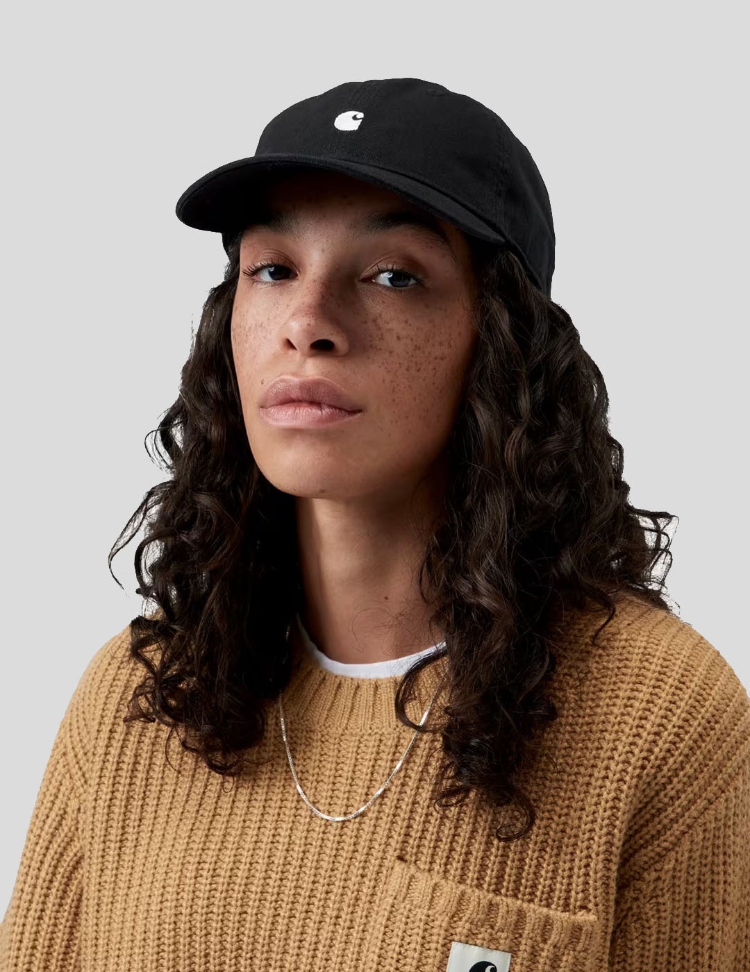 GORRA CARHARTT WIP  MADISON LOGO CAP   BLACK