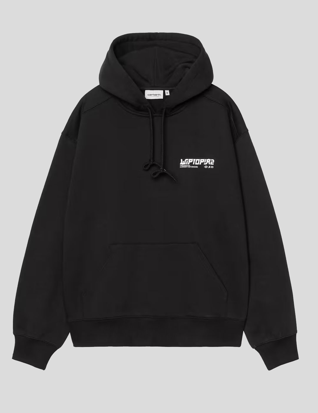 SUDADERA CARHARTT WIP  HOODED WIPTOPIA II   BLACK