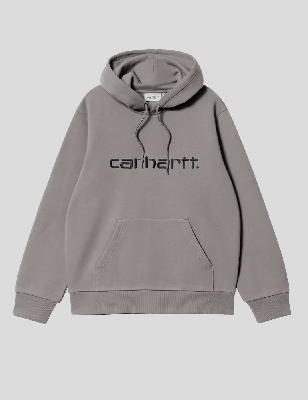 SUDADERA CARHARTT WIP  HOODED CARHARTT SWEATSHIRT  SHADY GREY-DARK NAVY