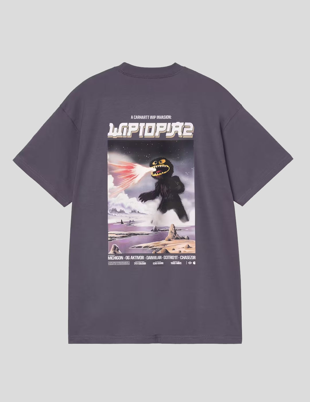 CAMISETA CARHARTT WIP  WIPTOPIA II TEE  SHADY PURPLE