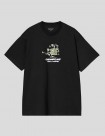 CAMISETA CARHARTT WIP  DIRTY LAUNDRY TEE  BLACK