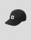 GORRA CARHARTT WIP  CANVAS CAP   BLACK