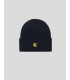 GORRO CARHARTT WIP  CHASE BEANIE  DARK NAVY-GOLD