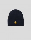 GORRO CARHARTT WIP  CHASE BEANIE  DARK NAVY-GOLD