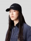 GORRA CARHARTT WIP  CANVAS SCRIPT CAP   BLACK