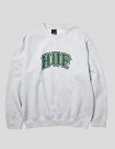SUDADERA HUF CLASSIC ARCH CREW  HEATHER GREY