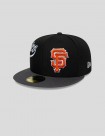 GORRA NEW ERA SAN FRANCISCO GIANTS MULTI LOGO 59FIFTY  BLACK