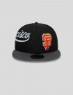GORRA NEW ERA SAN FRANCISCO GIANTS MULTI LOGO 59FIFTY  BLACK