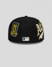 GORRA NEW ERA ATHLETICS MULTI LOGO 59FIFTY  BLACK